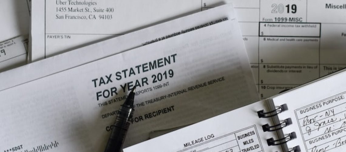 tax return paperwork